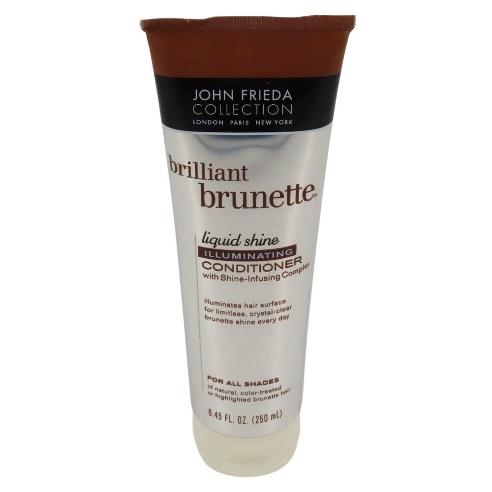 John Frieda Brilliant Brunette Liquid Shine Illuminating Conditioner 8.45 oz NEW
